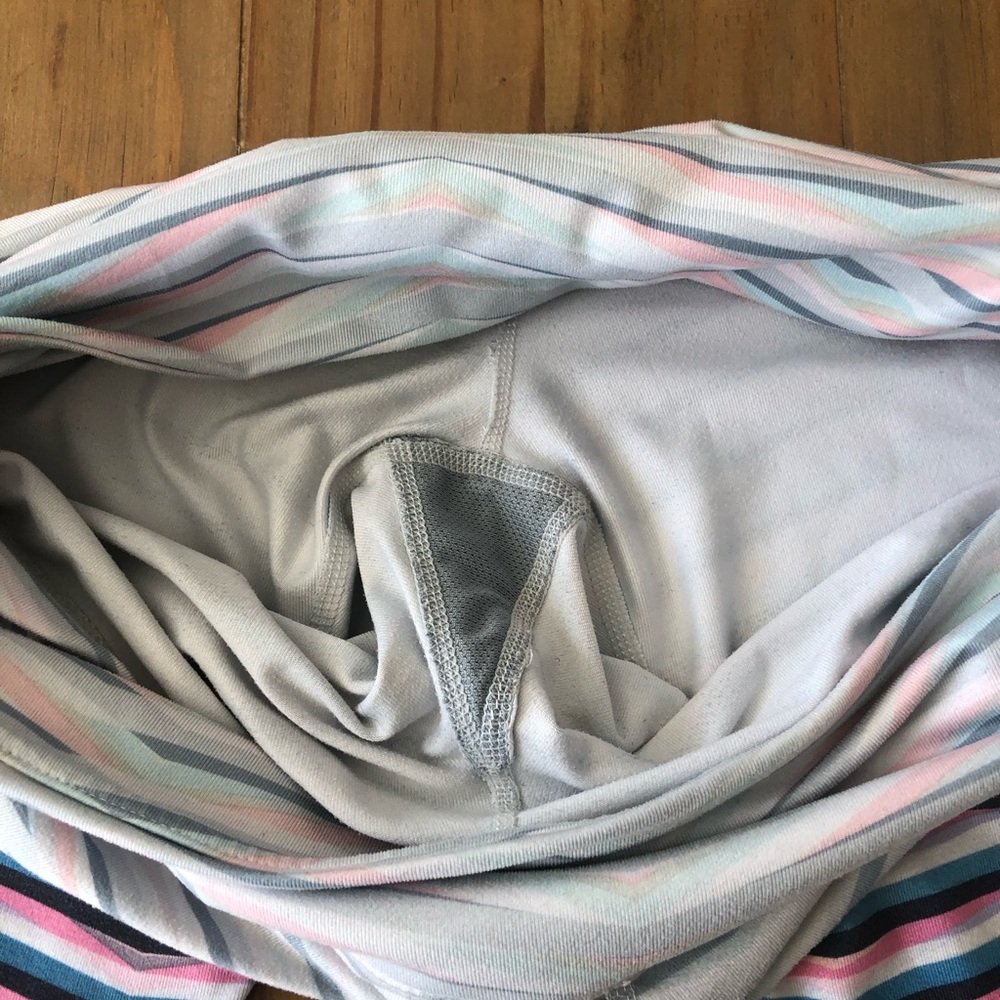 Athleta Striped Pattern Crop Legging - image 2